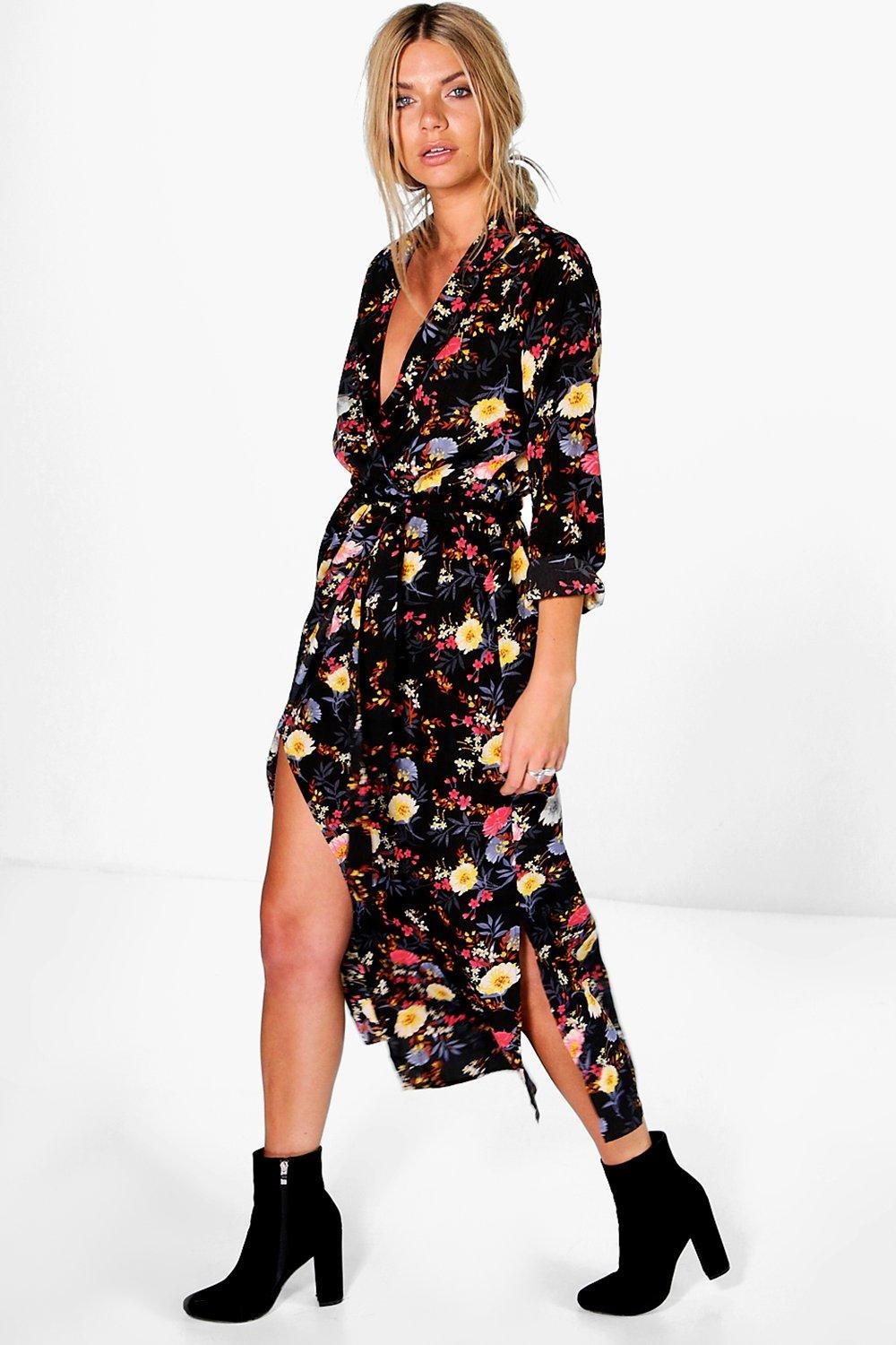 Online floral dress black shirt netherlands canada