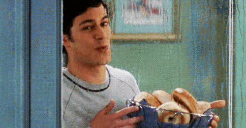 Cute boy and bagels = life goals Are you a Ryan or a Seth kinda gal?