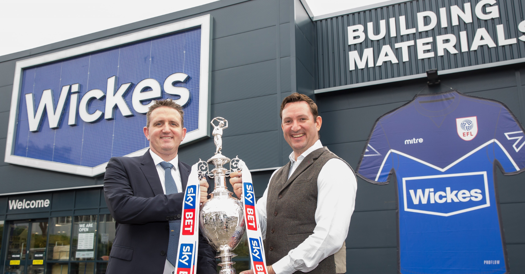 WICKES SIGN AS OFFICIAL HOME IMPROVEMENT PARTNER OF EFL!