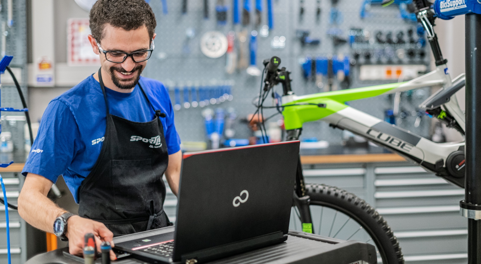 Bosch Software Update in den SPORTLER Bike-Werkstätten