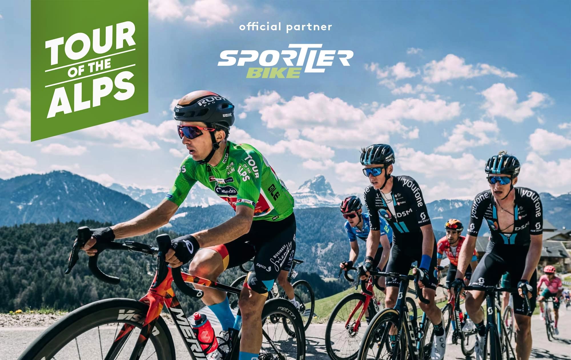 SPORTLER sponsor Tour of the Alps