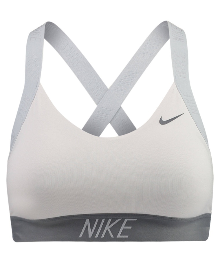 nike performance pro indy logo back bra